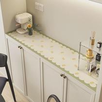 Shoe cabinet mat wine cabinet table mat entrance dining table waterproof tabletop mat tablecloth sideboard TV counter top protection mat