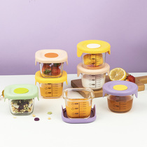 Large 200ml Borosilicate Glass Childrens And Infant Food Bo