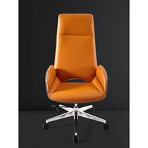 Light luxury boss chair chair chair home study room can be reclining chair Business leather office chair large chair