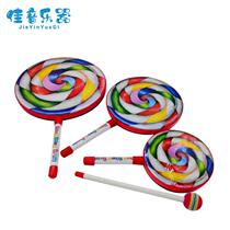 Orff instruments percussion instruments lollipop drums lollipop hand drums kindergarten music teaching aids customization