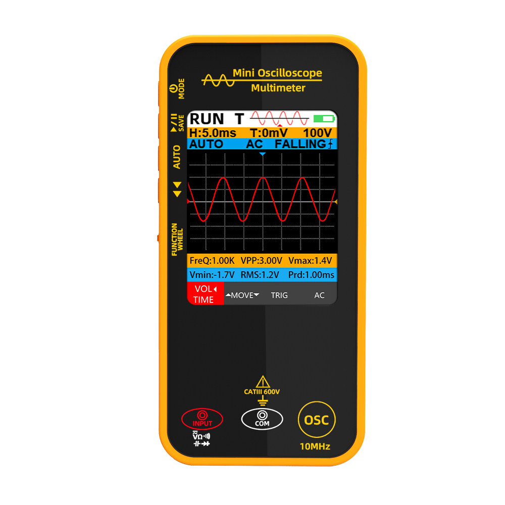 Os1 Mini Oscilloscope Multimeter Digital High-Precision Multi-Functional Electrician-Specific Fault Detection Auto Repair Instrument