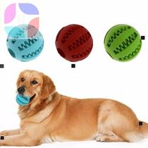 Pet Dog Chew Toy Food Dispenser Ball Bite-Resistant Clean Te