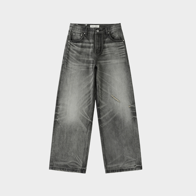 Amicus Animae Custom Woven and Dyed Distressed Washed 16 Mountains Nevada Peach Selvedge Ash Denim Jeans Amicus Animae Custom Woven and Dyed Distressed Washed 16 Mountains Nevada Peach Selvedge Ash Denim Jeans