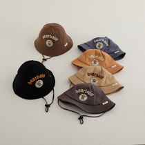 Baby Hat Spring and Autumn Thin Style Newborn Male and Female Baby Fisherman Hat Cute and Super Cute Sun Shade and Sunscreen Basin Hat Trendy
