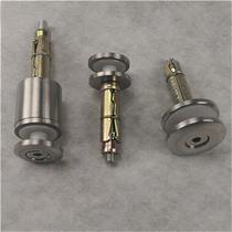 Glass railing accessories stainless steel railings stair glass handrail accessories external wall glass nails column glass