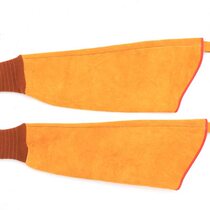 Welding protective sleeves welder cowhide sleeves fire-proof anti-scalding and wear-resistant workers special sleeves welding welder sleeves