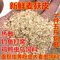 Wheat bran bran wheat bran wheat coarse bran fine wheat bran powder fresh bran powder fishing bait feed wheat bran