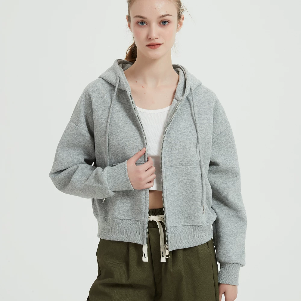 Куртка, толстовка, весна, длинный рукав, худи на молнии, slim fit, для подростков, американский стиль