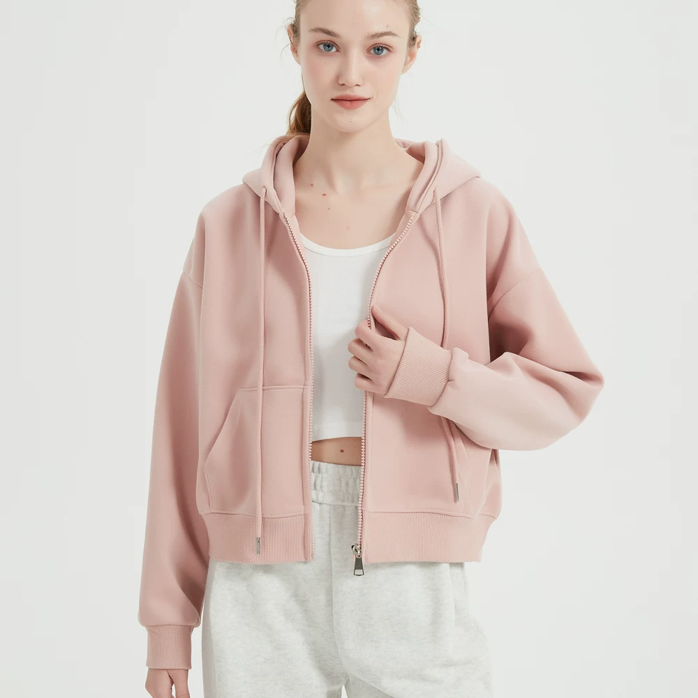 Куртка, толстовка, весна, длинный рукав, худи на молнии, slim fit, для подростков, американский стиль