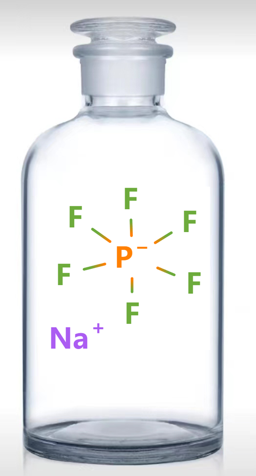 六氟磷酸钠 NaPF6 21324-39-0 电解液溶质钠盐电池级 高纯度99.9%