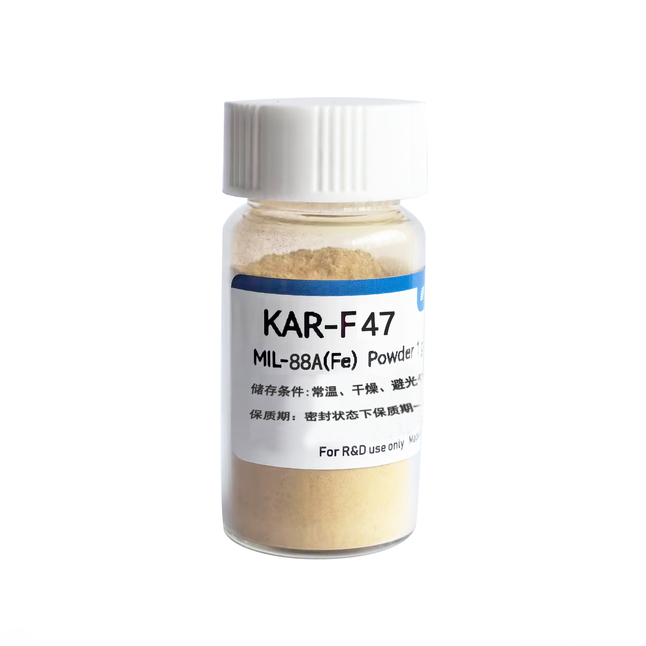 MOFs金属有机框架MIL-88A(Fe)气体吸附材料  实验室用试剂