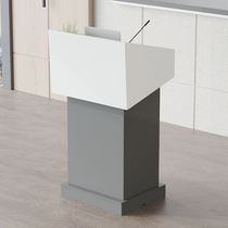 (With built-in speaker microphone) Multimedia podium conference room podium podium training podium steel podium