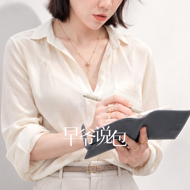 Zaoye Said It Is a Multi-Functional Wallet That Can Hold Notebooks, Passport Holders, Card Holders, and Has Multiple Pockets, Made of Saddle Leather, Portable and Multi-Functional