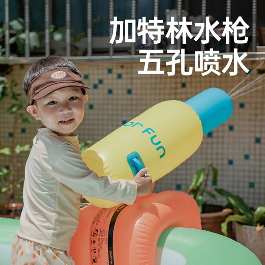 德国儿童充气加厚游泳池宝宝婴儿家庭大人折叠超大号充气水池