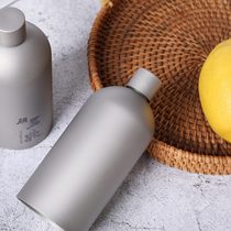 Pure titanium wine bottle white wine mini portable outdoor wine container large capacity wine set metal round wine bottle