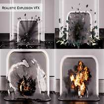 Групповой бой UE4 Unreal Five Ultimate Explosion VFX