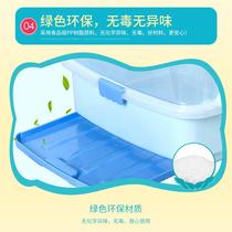 Baby Milk Bottle Storage Case Drying Rack Clamshell Dust Containing Box Baby Cutlery Milk Powder Box Milk Bottle Rack