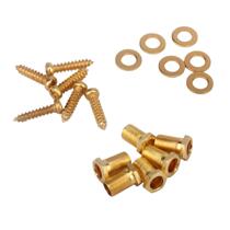 Direct sales guitar accessories gold-plated black semicircular fully enclosed tuners-customized guitar pegs