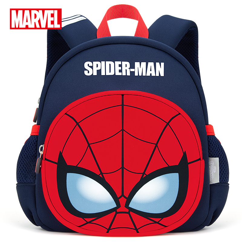 Spider-Man Kindergarten School Bag for Boys, Children, Toddlers, Small and Middle Class Boys, Small Backpack, Outdoor Traction Rope Backpack Spider-Man Kindergarten School Bag for Boys, Children, Toddlers, Small and Middle Class Boys, Small Backpack, Outdoor Traction Rope Backpack