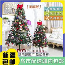 Xinjiang Tibet Internet celebrity encrypted Christmas tree set 1 2 meters 1 5 meters 1 8 meters Christmas d
