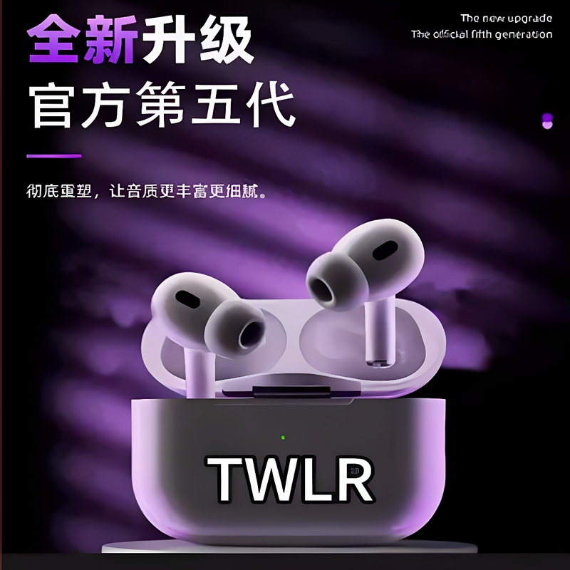 Twlr Official 2026 New Wireless Noise-Cancelling Upgraded Bluetooth Headset Is Suitable for Multiple Devices