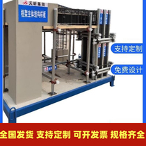 Construction site quality model display area construction method construction main frame structure engineering quality model room Tianjin