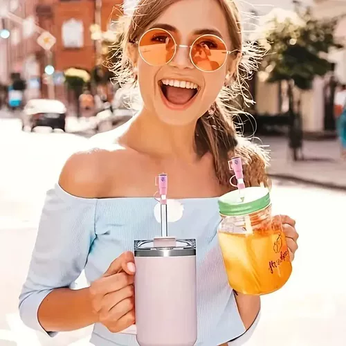 5шт -крышка соломенной крышки для чашки Стэнли, силиконовая соломенная топпер