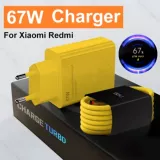 67W MAX USB Зарядное устройство для Xiaomi Mi 14 13 12 12 Ultra Lite