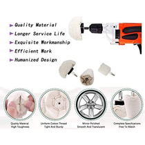 Quick Buffing Pad Polishing Wheel Kits H10Pcs 1 4Inch Hex Sha