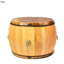 Chunmu white stubble drum cowhide big drum war drum yellow cowhide drum hall drum gong drum adult dance rhythm white billet drum small drum