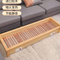 Solid wood heater household stove foot warmer electric stove stove fire box Hunan rectangular foot roasting fire barrel basin
