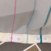 10-50g iron bar spray-cast curtain windproof fixed pendant L-weighted curtain curtain anti-sway gauze curtain drape metal