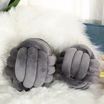 Forty thousand kilometers of knotted pillows sofa pillows plush living room cushions backrests bay window cushions cushions braided thread balls