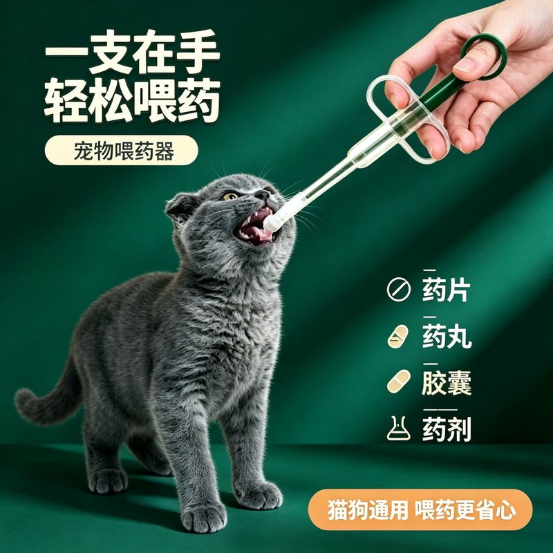 Pet Medicine Feeder, Cat Water Feeder, Cat and Dog Medicine Drinking Aid, Integrated Syringe Dropper with Silicone Tip, Feeding Tool Pet Medicine Feeder, Cat Water Feeder, Cat and Dog Medicine Drinking Aid, Integrated Syringe Dropper with Silicone Tip, Feeding Tool