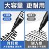 Oil-Based Marker Pen, Black Oil-Based Pen, Outline Pen, Blue and Red, Waterproof, Non-Fading, Construction Site-Specific, Large Tip Pen, Non-Erasable, Thick Tip Marker, Courier and Logistics Marking Pen, Black Pen