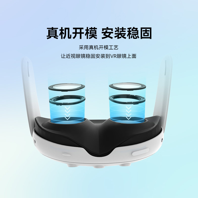 戴近视镜玩Quest3，真的要拆了眼镜才能沉浸？_ai眼镜_淘宝数码网