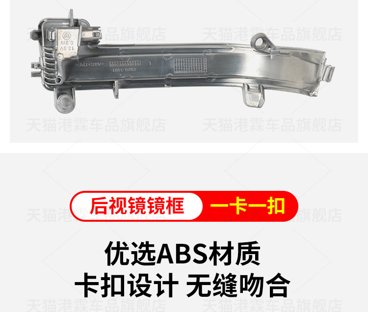 F20 F22 F30 F35 F36 E84 Rearview Mirror Housing X1 Mirror Frame 1234 Series Turn Signal Housing Rear Cover