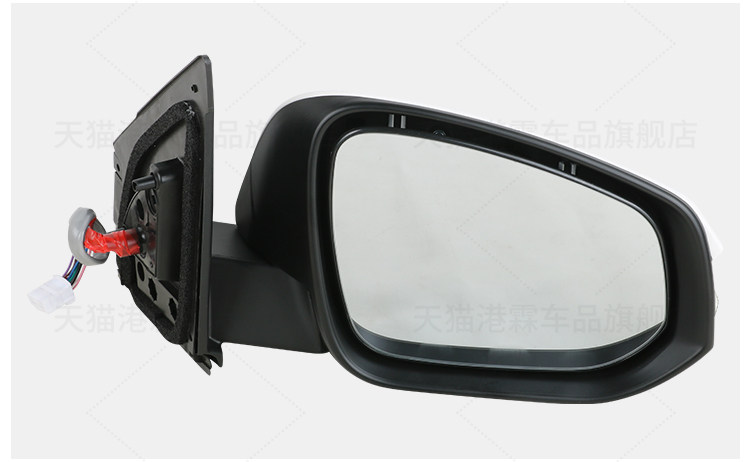 Suitable for 13-18 Models of Toyota Rav4 Rearview Mirror Assembly, Rav4 Reversing Mirror, Left and Right Side Mirrors with Paint