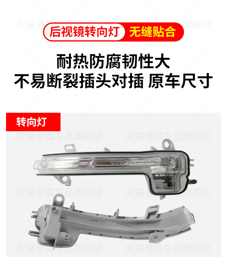 Suitable for 16-22 X1 Rearview Mirror Housing 1 Series F52 F49 Reversing Mirror Housing Lens Frame Turn Signal