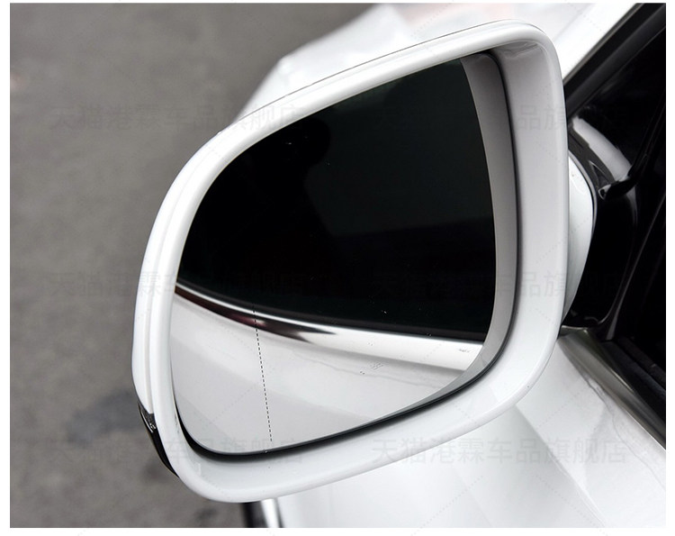 Suitable for Audi Q5 Reversing Mirror Housing, Old Model Q7 Rearview Mirror Frame, Q5 Q7 Mirror Lens, Turn Signal Reflector, Bottom Shell Cover