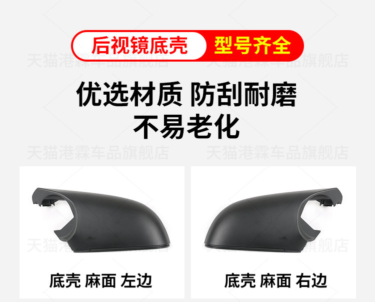F20 F22 F30 F35 F36 E84 Rearview Mirror Housing X1 Mirror Frame 1234 Series Turn Signal Housing Rear Cover
