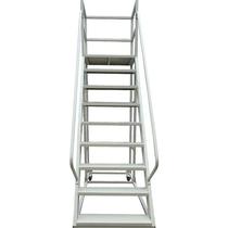 Warehouse climbing ladder mobile platform movable shelves climbing ladder supports customization factory direct sales manufacturers