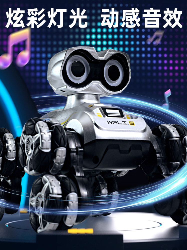 Voice Dialogue Intelligent Robot Dog Artificial Intelligence Electric Toy Remote Control Programming Children's Day Gift for Boys