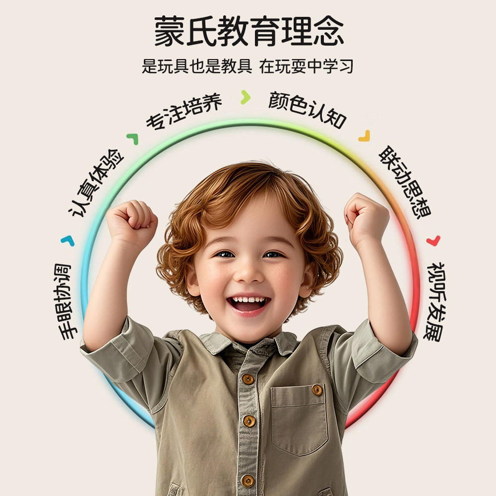 1-2 Kidsren's Baby Toys, Kidsren's Educational Toys for Infants and Toddlers 3, Early Education, Two and a Half Year Old Boys and Girls Birthday Gifts