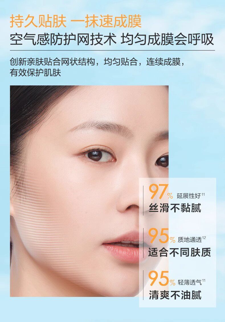 【香港直郵】 薇諾娜 第二代清透防曬霜50g 【最新版】敏感肌專用|SPF48 PA+++|舒緩修護|0酒精0香精|醫美級防曬霜