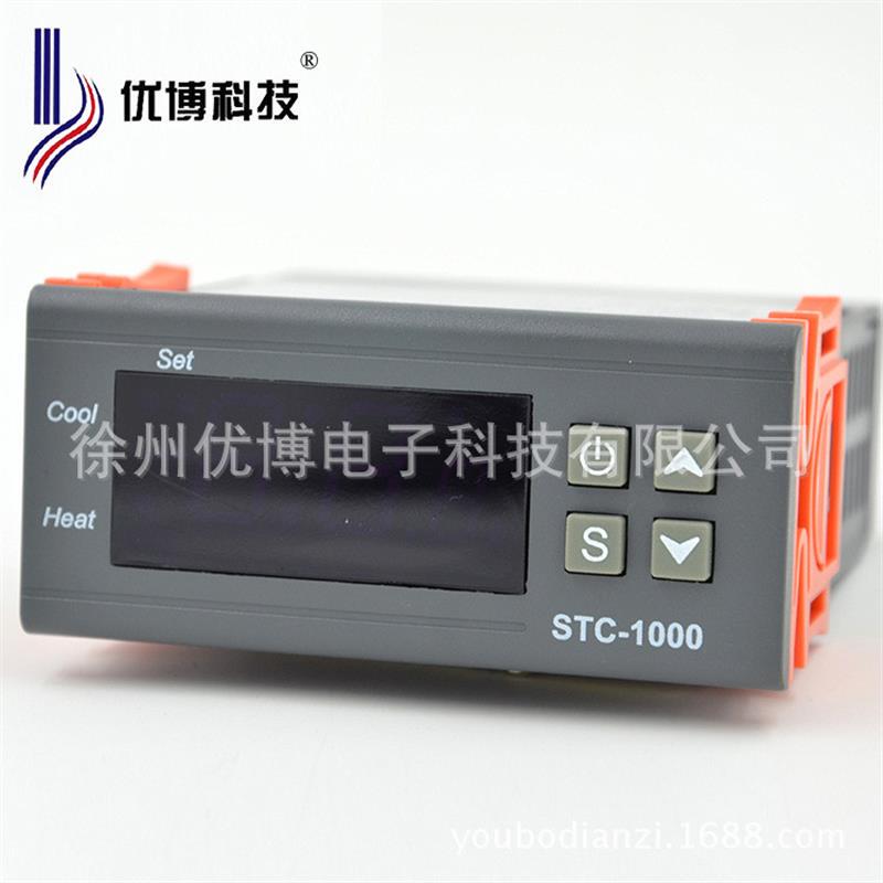 Automatic Hot and Cold Switching Thermostat Stc-1000 Seafood Machine Seafood Tank Breeding Sensor with Probe Automatic Hot and Cold Switching Thermostat Stc-1000 Seafood Machine Seafood Tank Breeding Sensor with Probe