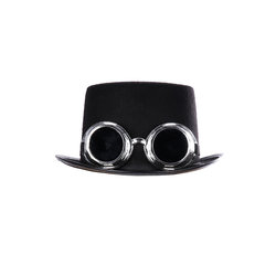 Punk glasses hat Halloween party Baron Baron Baron Gao Hat Dress Clothing Clothing Hat
