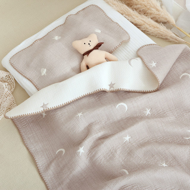 Korean Baby Blanket Autumn and Winter Multifunctional Blanket Skin-Friendly Kindergarten Cotton Bed Sheet Children's Bed Sheet