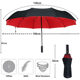 New Product: Fully Automatic Wind-Resistant Sun Umbrella with Ten Ribs, Double-Layer Business Umbrella for Sun and Rain, Simple Large Size 70% off Sunshade Umbrella