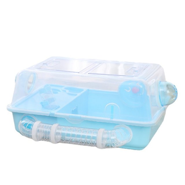 Pet Bore Transparent Viewing Cage Luxury Villa Hamster Cage Pipe Cage DIY